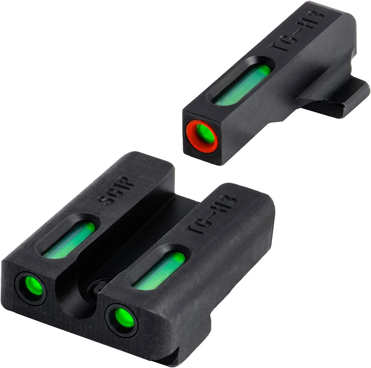 TRUGLO TFX PRO Handgun Night Sights Tritium and Fiber Optic