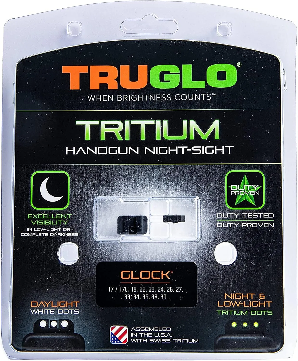 TRUGLO Tritium Handgun Night Sights