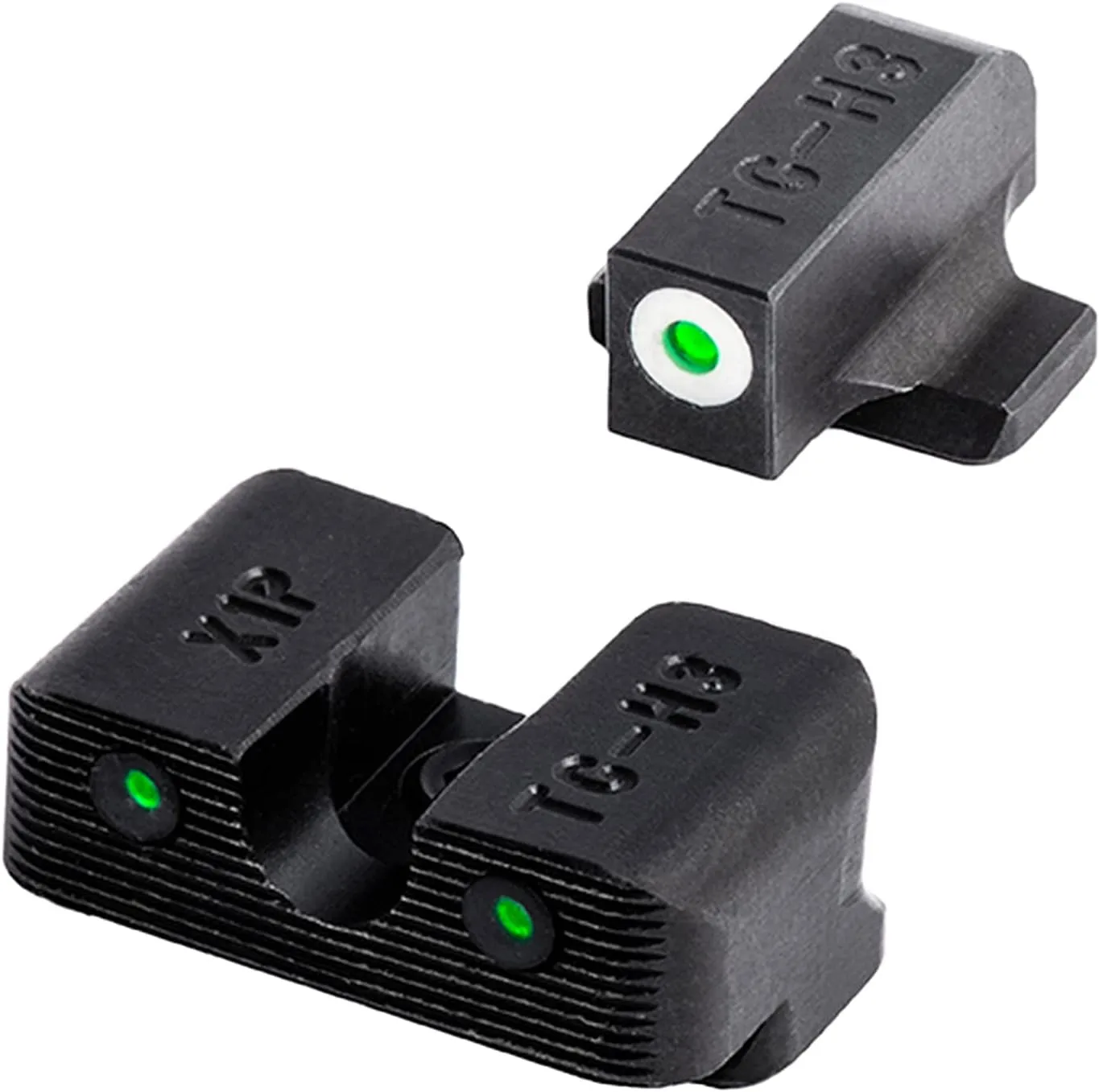 TruGlo Tritium Pro Handgun Night Sights, Compatible with Taurus Millennium G2, G3, 709 Slim