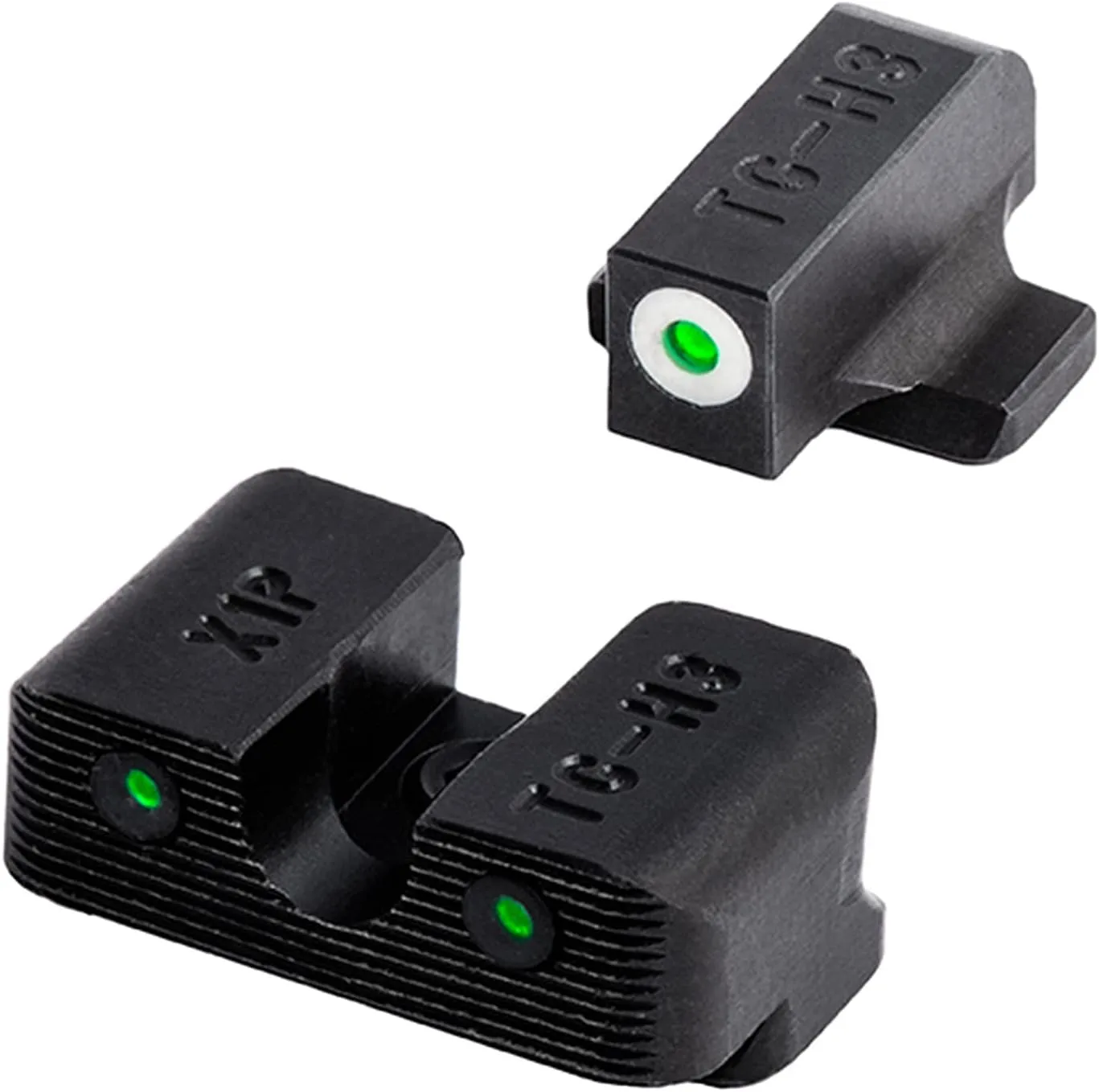 TruGlo Tritium Pro Handgun Night Sights, Compatible with Taurus Millennium G2, G3, 709 Slim