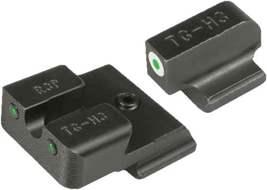 TRUGLO Tritium Pro Handgun Night Sights Compatible with Ruger Handguns