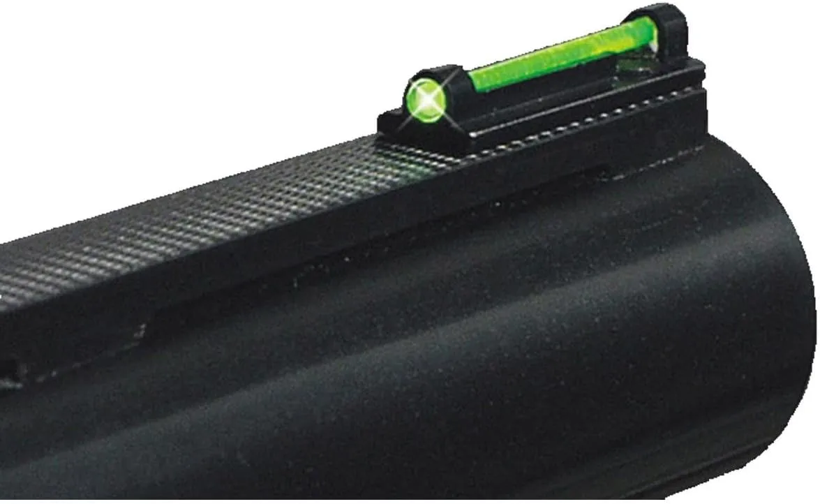 TRUGLO Tru-Bead Fiber Optic Front Sight Universal Fit for Shotgun Vent Rib, Dual Color, Interchangeable Clips