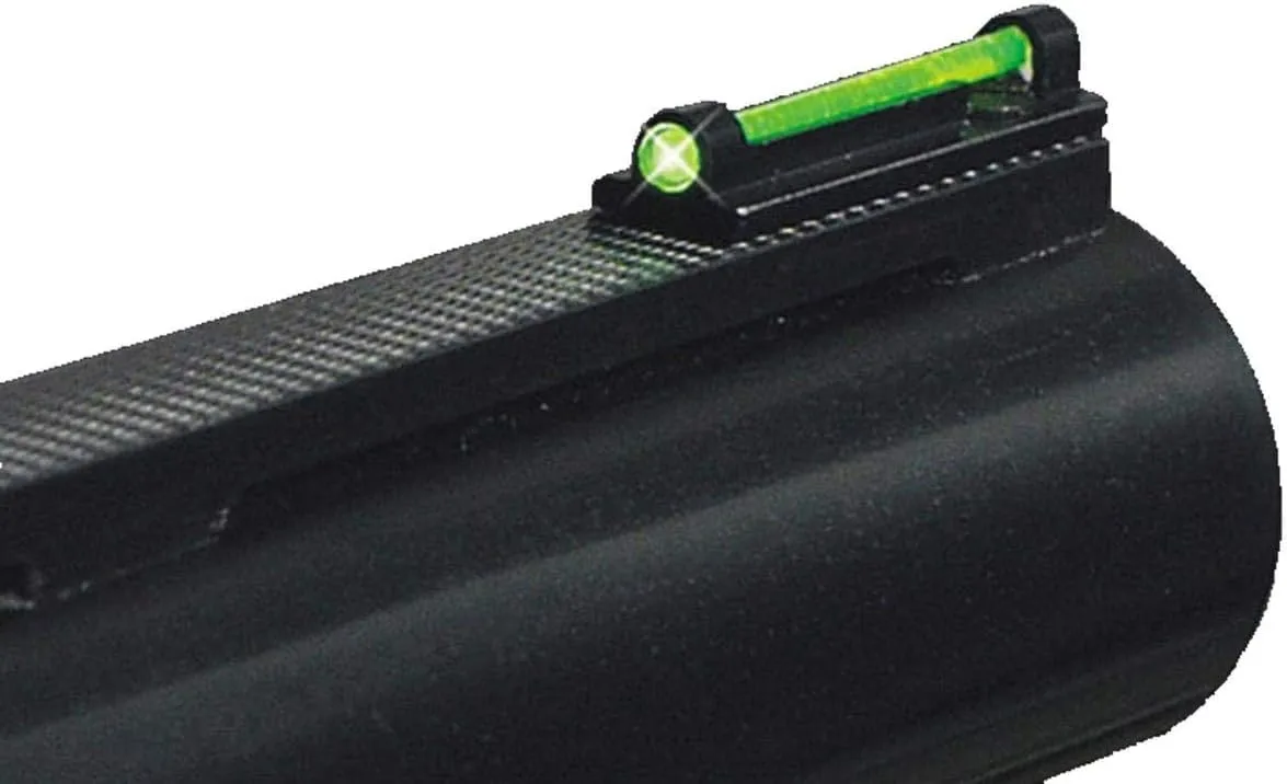 TRUGLO Tru-Bead Fiber Optic Front Sight Universal Fit for Shotgun Vent Rib, Dual Color, Interchangeable Clips