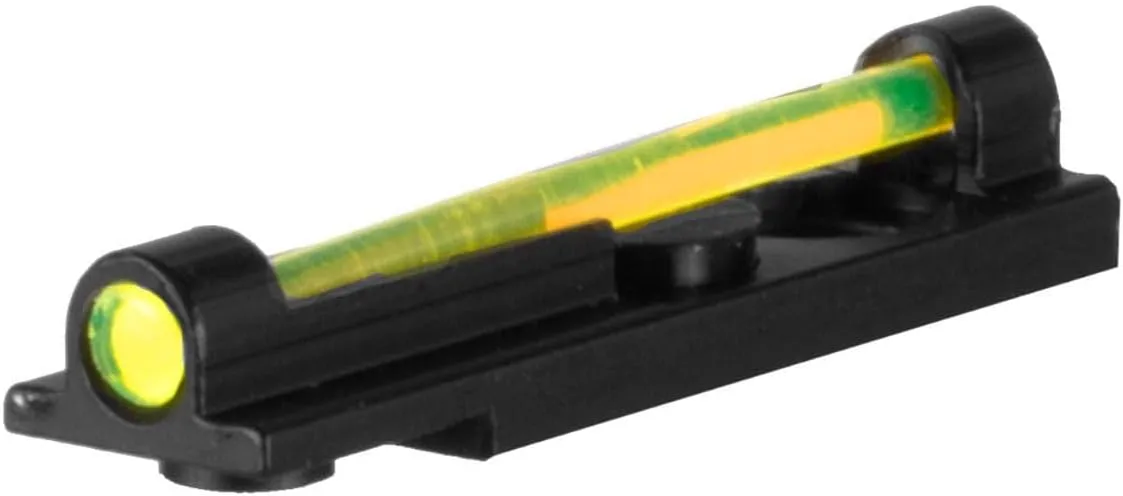 TRUGLO Tru-Bead Fiber Optic Front Sight Universal Fit for Shotgun Vent Rib, Dual Color, Interchangeable Clips