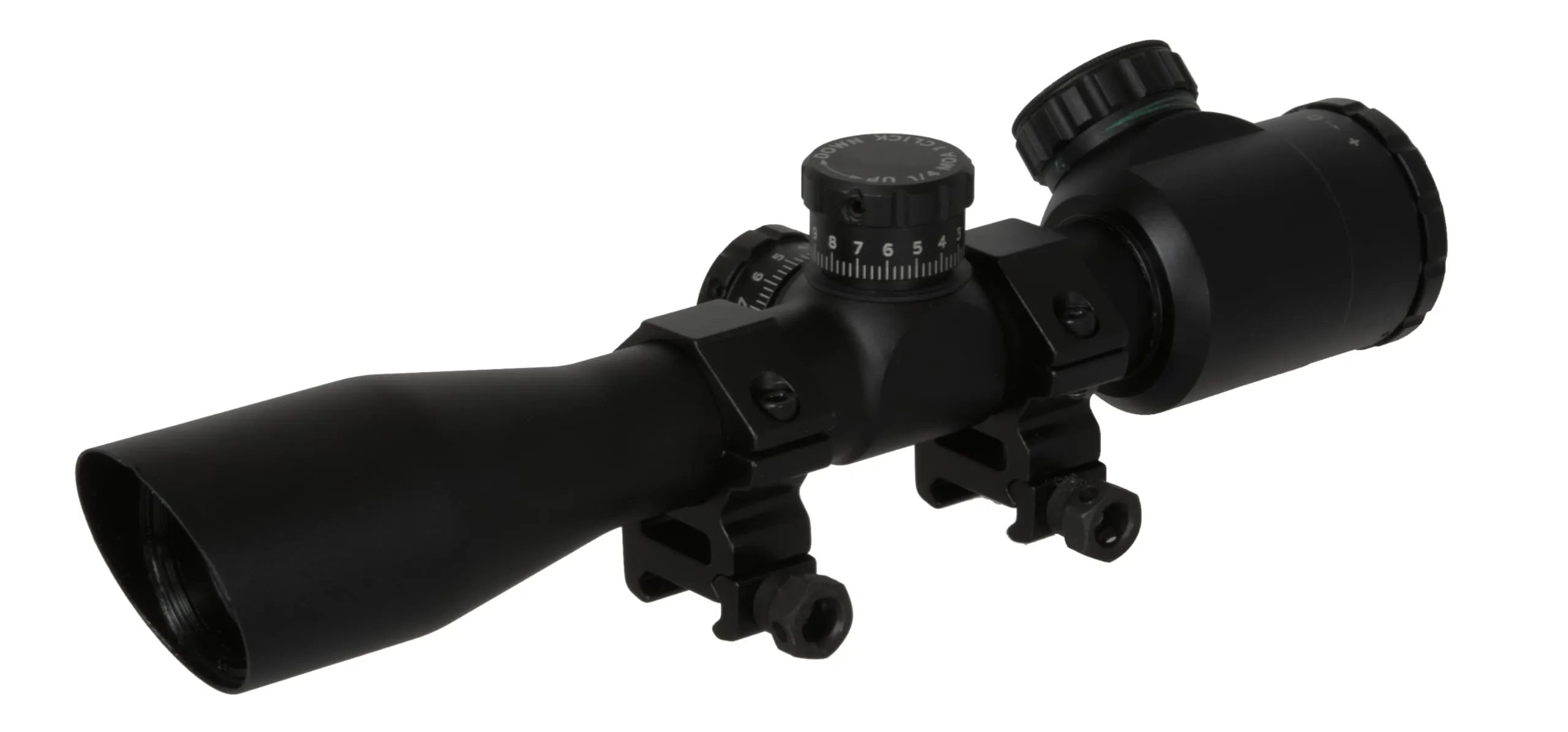 TRUGLO TRU-Brite Xtreme 4X32mm Compact Rifle Scope with Rings