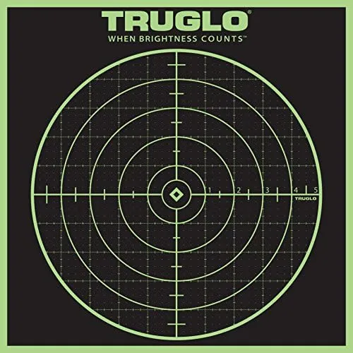 TRUGLO Tru-See 12x12 100 Yard Fluorescent Self-Adhesive Splatter Targets