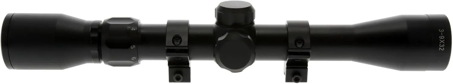 TRUGLO TRUSHOT Riflescope 1 in Aluminum Tube Duplex Reticle