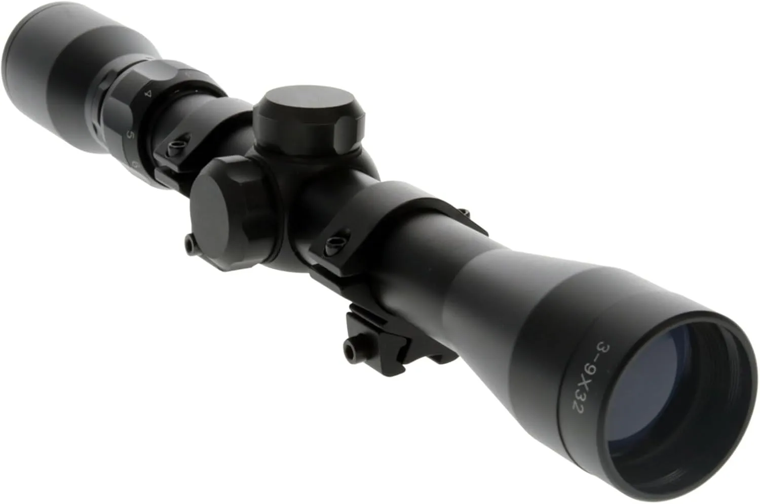 TRUGLO TRUSHOT Riflescope 1 in Aluminum Tube Duplex Reticle