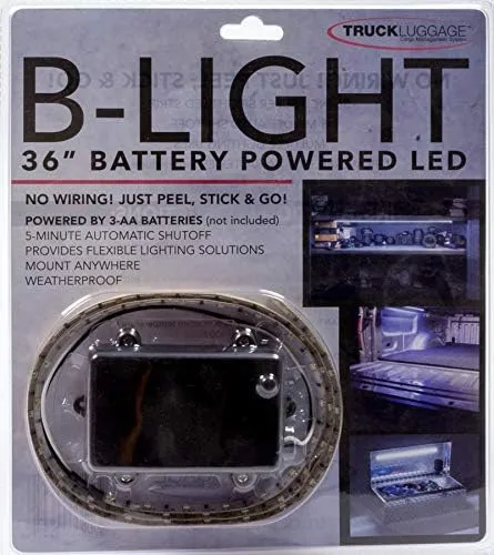 Truxedo Truck Luggage B-Light Battery Powered 36" Under Rail Truck Bed Lighting System All Vehicles