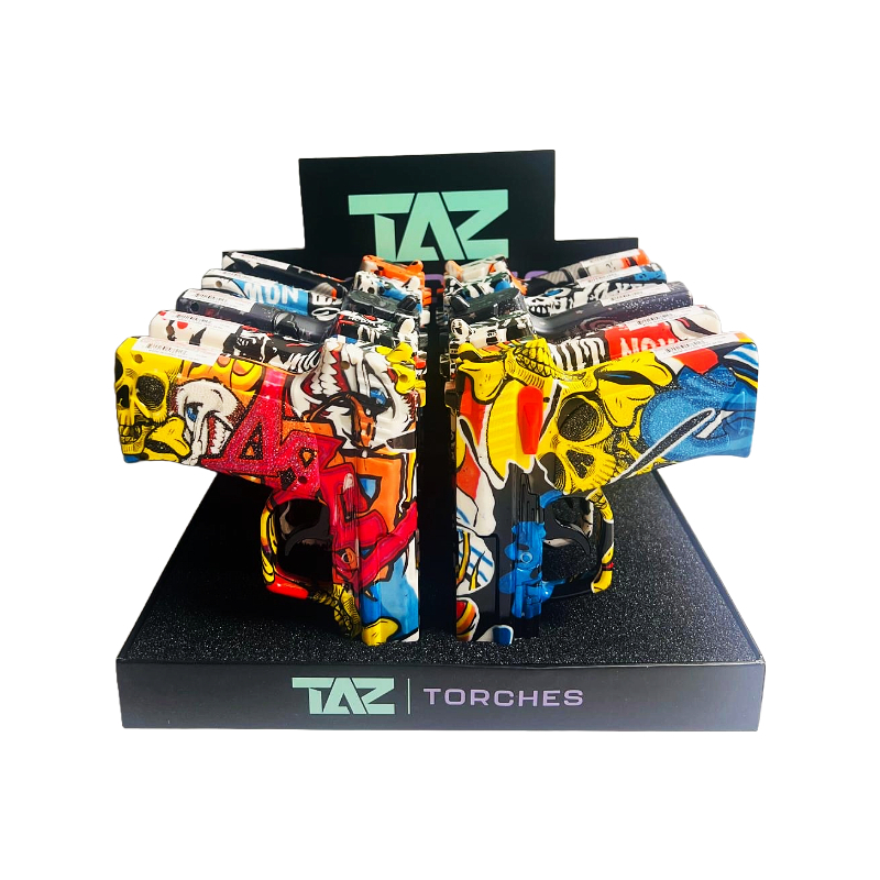 Taz Large Pistol Gun Torch - 10Ct