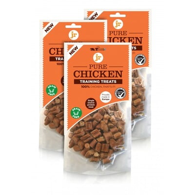 JR PURE CHICKEN TRAINING DOG TREATS 85G JR PURE CHICKEN TRAINING DOG TREATS 85G