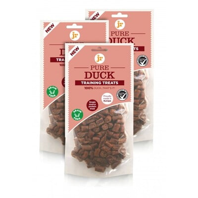 JR PURE DUCK TRAINING DOG TREATS 85G JR PURE DUCK TRAINING DOG TREATS 85G