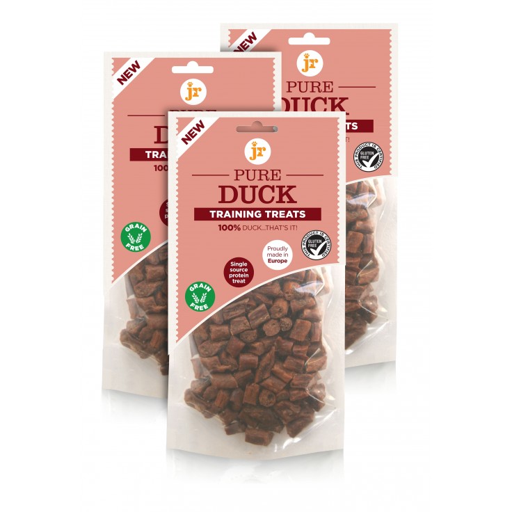 JR PURE DUCK TRAINING DOG TREATS 85G JR PURE DUCK TRAINING DOG TREATS 85G