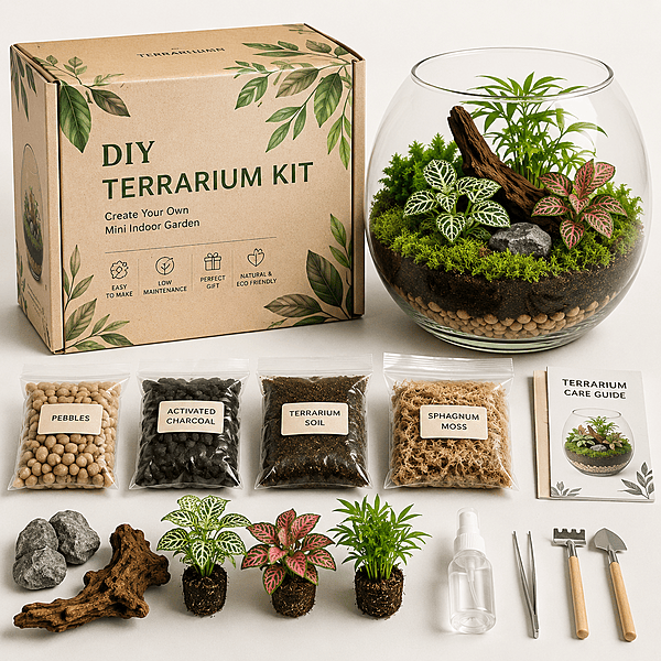 DIY Glass Terrarium Kit
