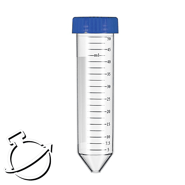 50ml centrifuge tube,screw cap,conical bottom self standing,white printing