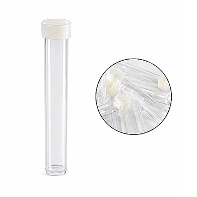 Tubo Plastico Largo 5 Grs Pqt*100 Unidad