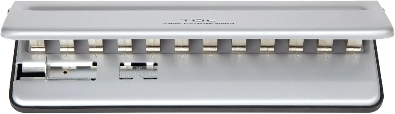 TUL Custom Note-Taking System Discbound Hole Punch, Silver