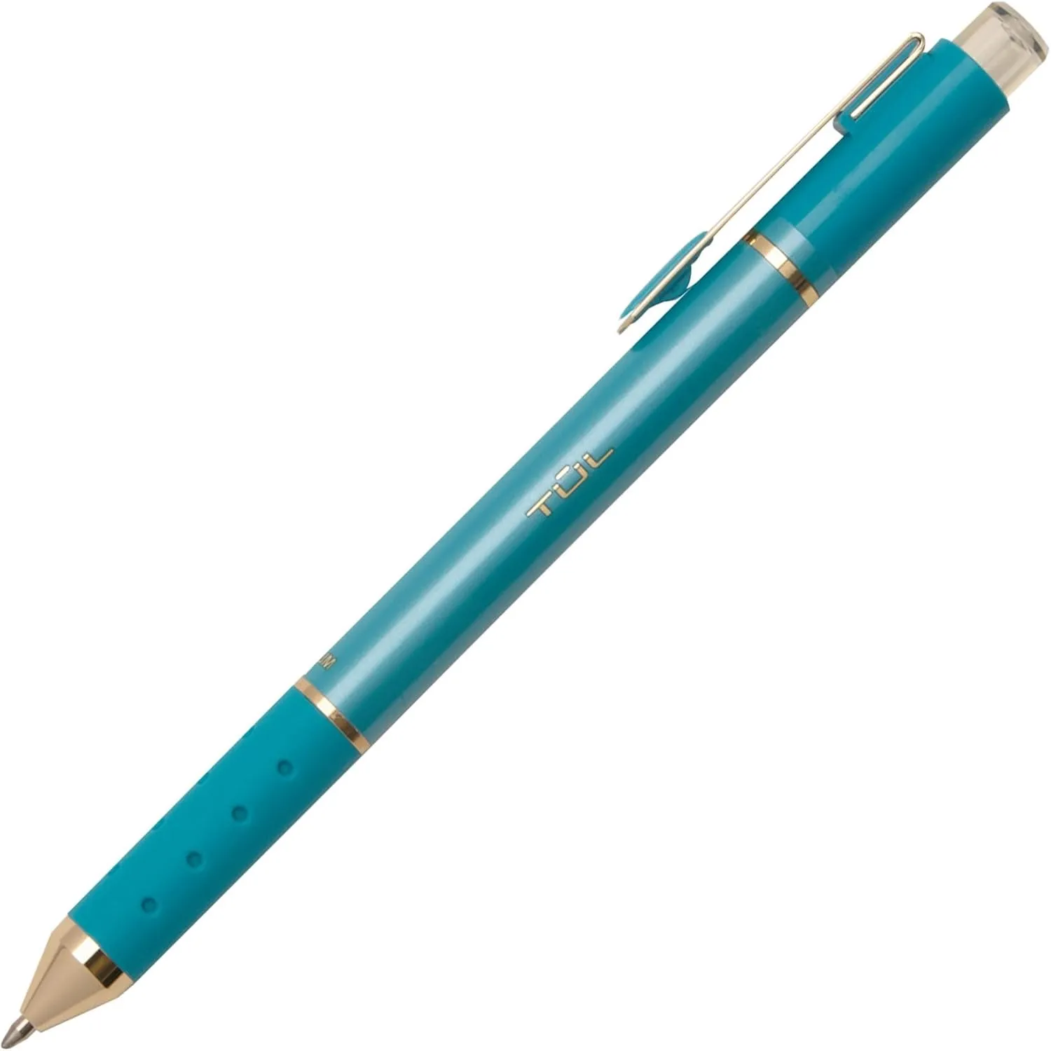 TUL® GL Series Retractable Gel Pens, Medium Point, 0.8 mm, Assorted Metallic Inks, Pack Of 8 Pens