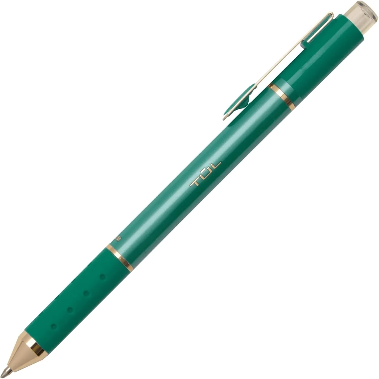 TUL® GL Series Retractable Gel Pens, Medium Point, 0.8 mm, Assorted Metallic Inks, Pack Of 8 Pens