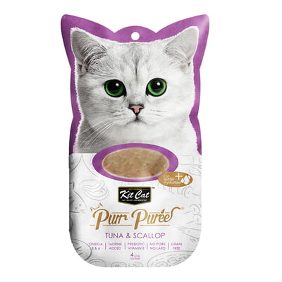 Kit Cat Puree Tuna & Scallop(Treat) Kit Cat Puree Tuna & Scallop(Treat)