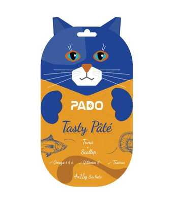 Pado Cat Wet Sachet 4x15g Tuna & Scallop Pado Cat Wet Sachet 4x15g Tuna & Scallop