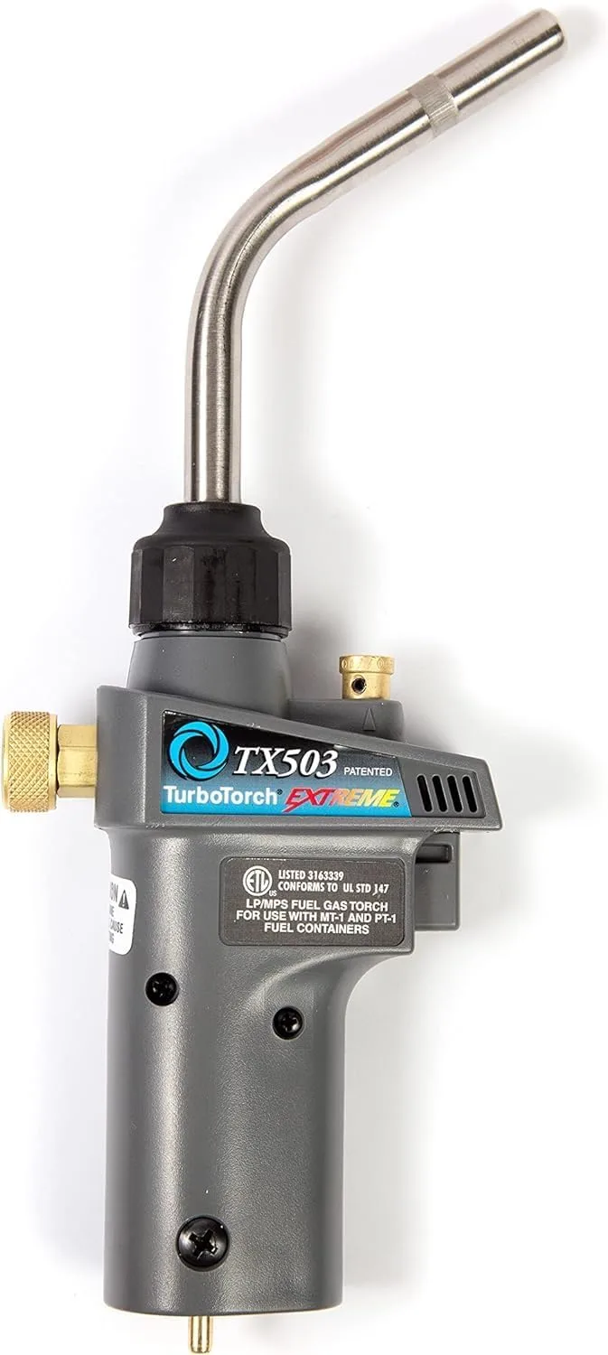 TURBOTORCH Hand Torch Kit with Extreme Swirl Technology