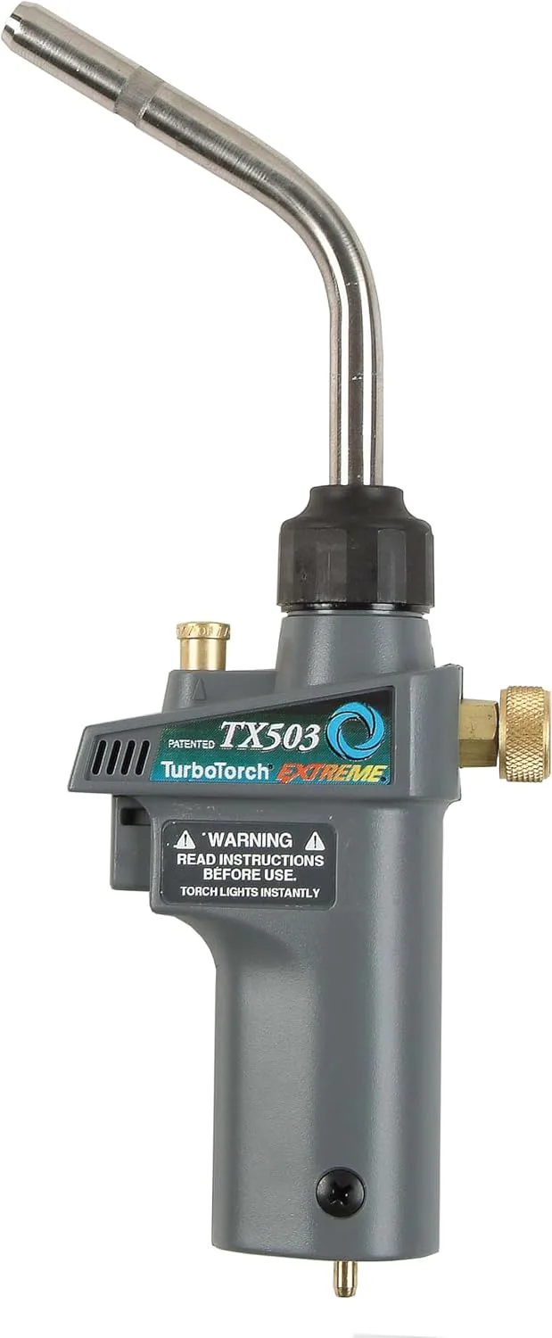 TURBOTORCH Hand Torch Kit with Extreme Swirl Technology