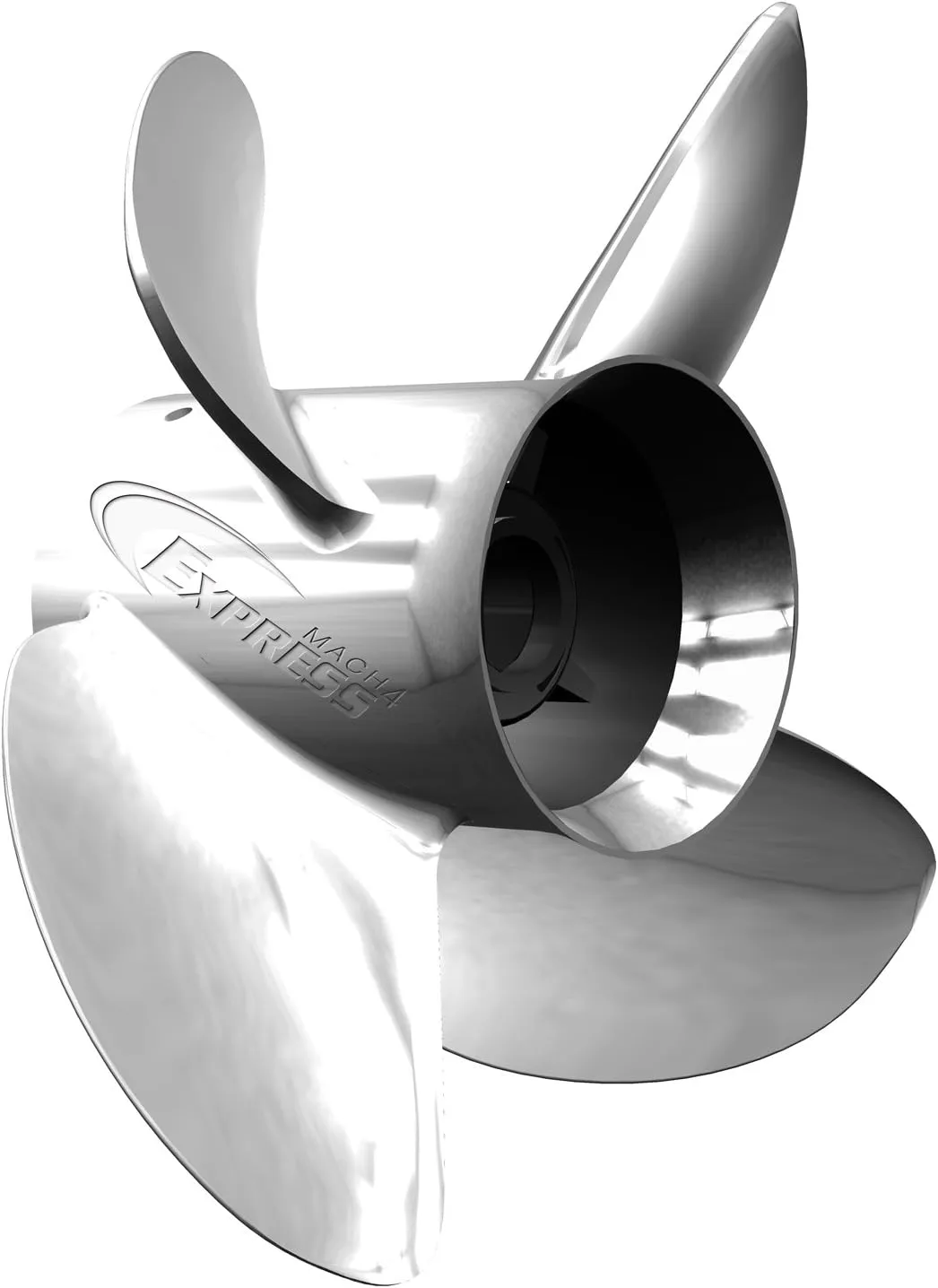 Turning Point Express Mach4 - Right Hand - Stainless Steel Propeller - EX1/EX2-1319-4 - 4-Blade - 13" x 19 Pitch