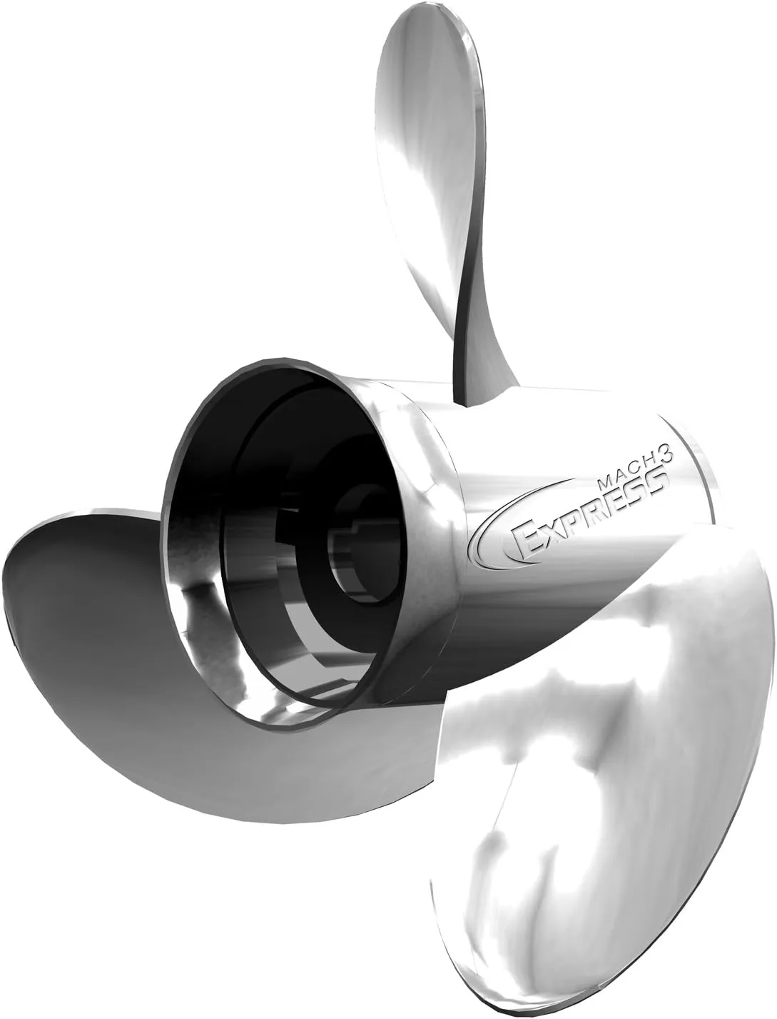 Turning Point Express Stainless Steel Propeller - 17 Pitch