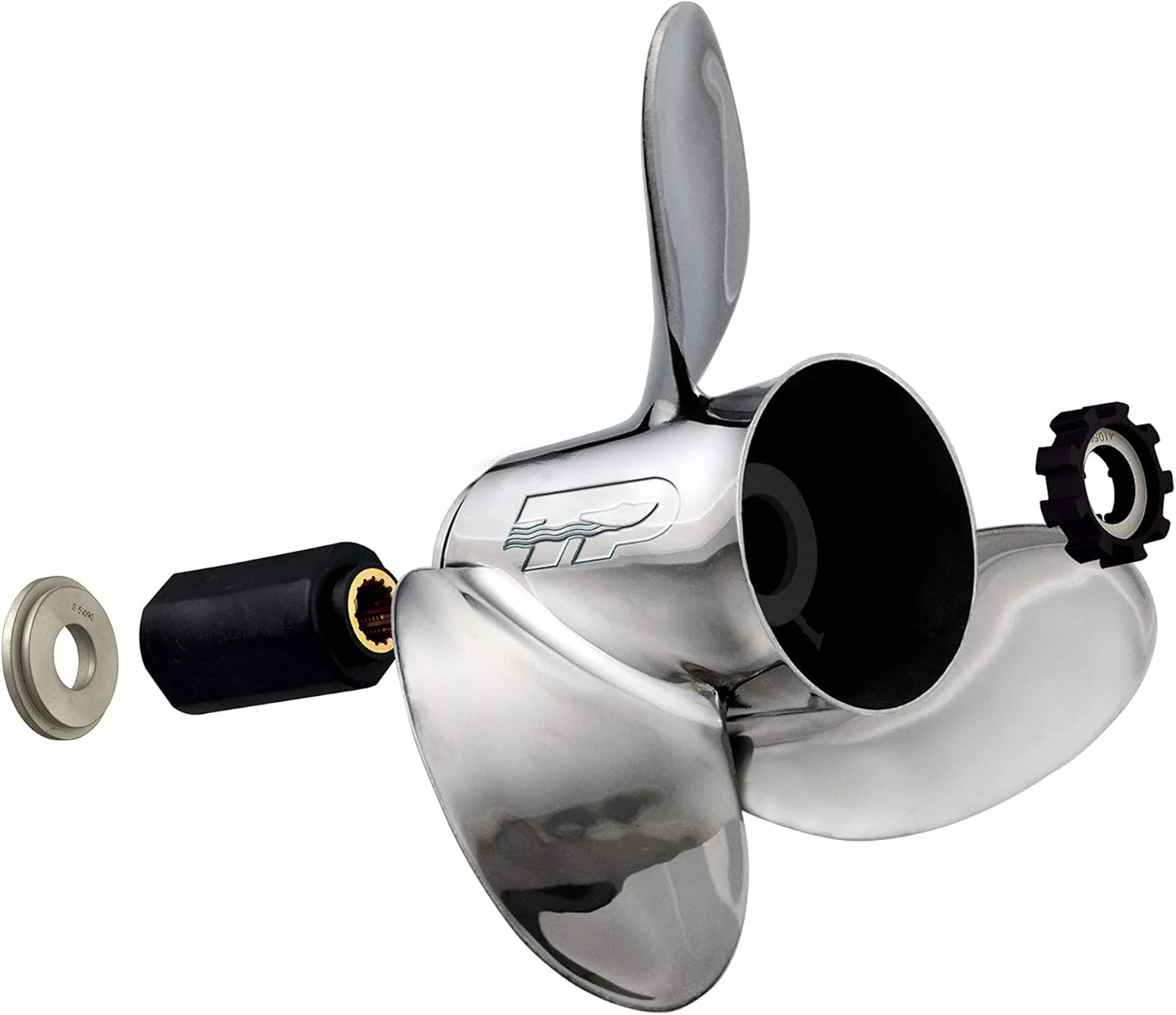Turning Point Express Mach3 OS - Right Hand - Stainless Steel Propeller - OS-1617 - 3-Blade - 15.6" x 17 Pitch
