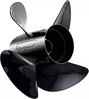 Turning Point Propellers 21431730 Hustler 4-Blade Aluminum Propeller for 40-150 HP Engines with 4.25" Gearcase