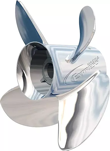 Turning Point Express® Mach4™ - Left Hand - Stainless Steel Propeller - EX-1421-4L - 4-Blade - 14" x 21 Pitch