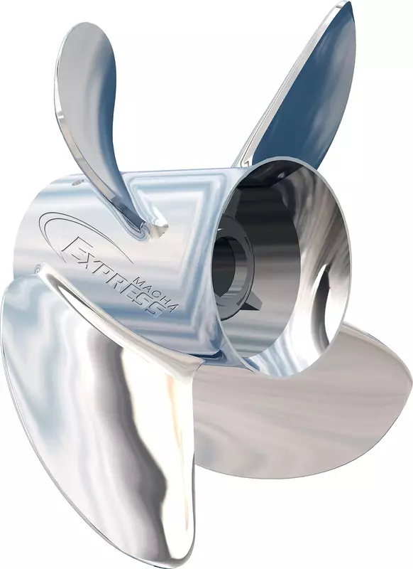 Turning Point Express Mach4 - Right Hand - Stainless Steel Propeller - EX-1515-4 - 4-Blade - 15" x 15 Pitch
