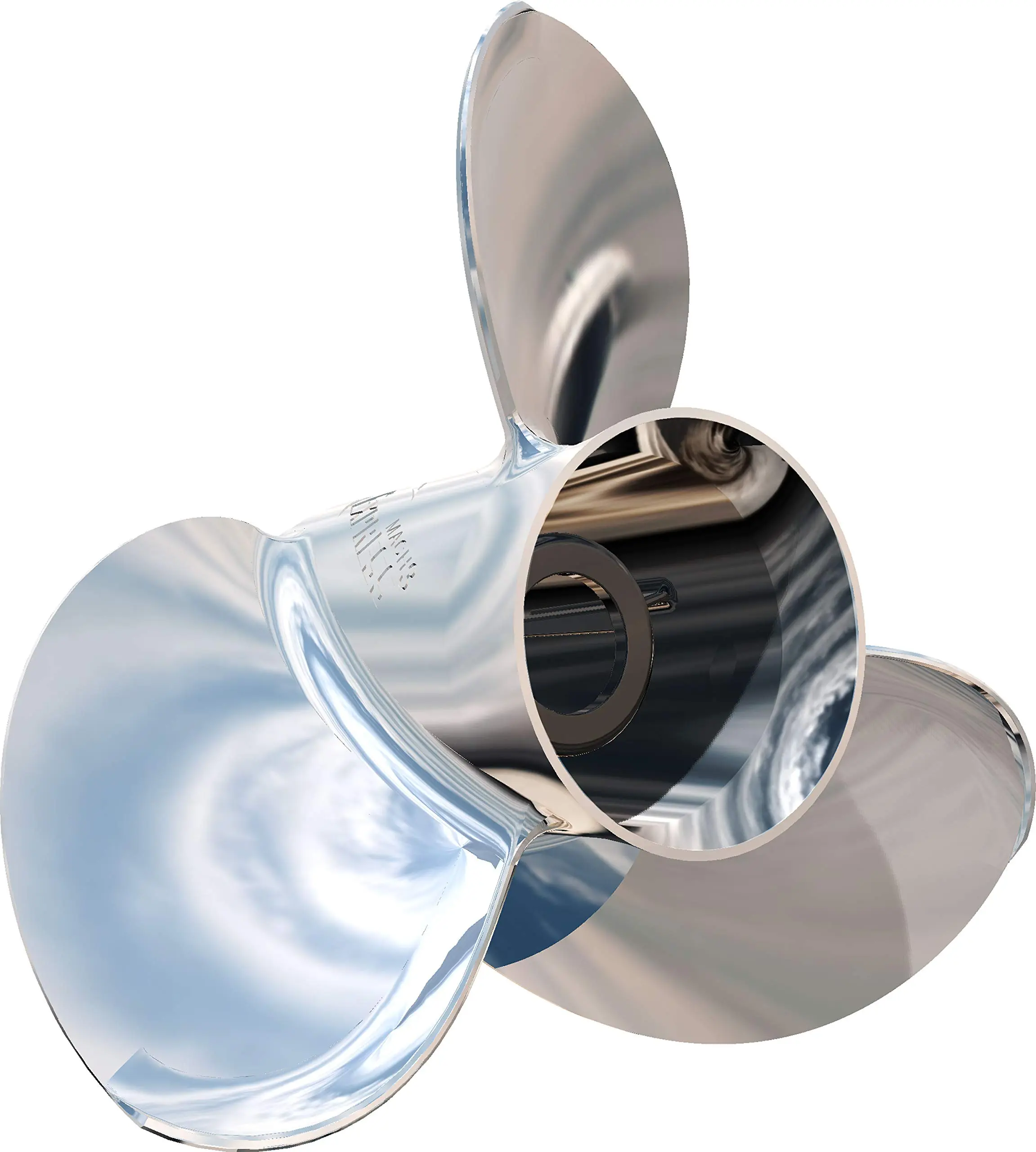 Turning Point Express® Mach3™ - Right Hand - Stainless Steel Propeller - E1-1012 - 3-Blade - 10.75" x 12 Pitch