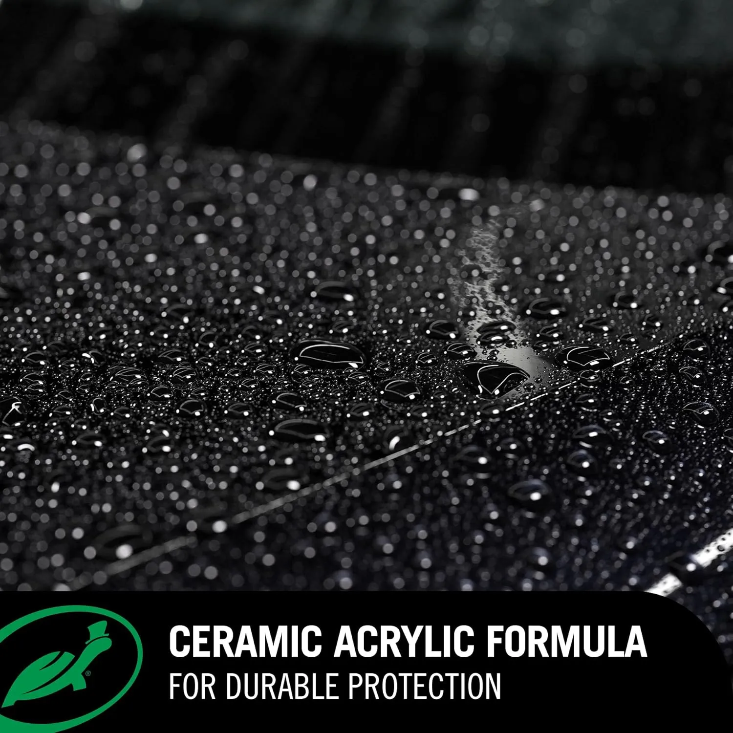 Turtle Wax Hybrid Solutions Ceramic Acrylic Black Car Wax Spray, Restores Apperance of Black Car Paint, Ceramic Coating Protection, Extreme Water Beading, High Gloss Shine, 16 oz (Pack of 1)