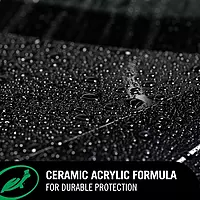 Turtle Wax Hybrid Solutions Ceramic Acrylic Black Car Wax Spray, Restores Apperance of Black Car Paint, Ceramic Coating Protection, Extreme Water Beading, High Gloss Shine, 16 oz (Pack of 1)