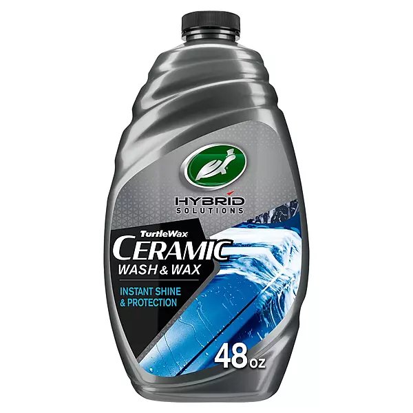 Turtle Wax Hybrid Solutions Ceramic Car Wash & Wax, 48 oz