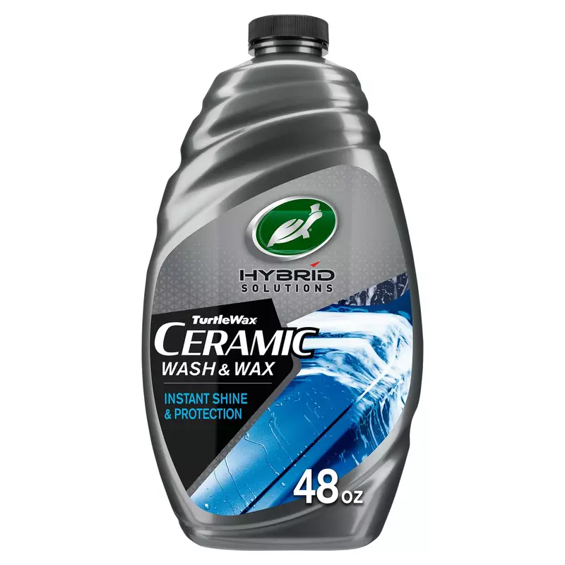 Turtle Wax Hybrid Solutions Ceramic Car Wash & Wax, 48 oz