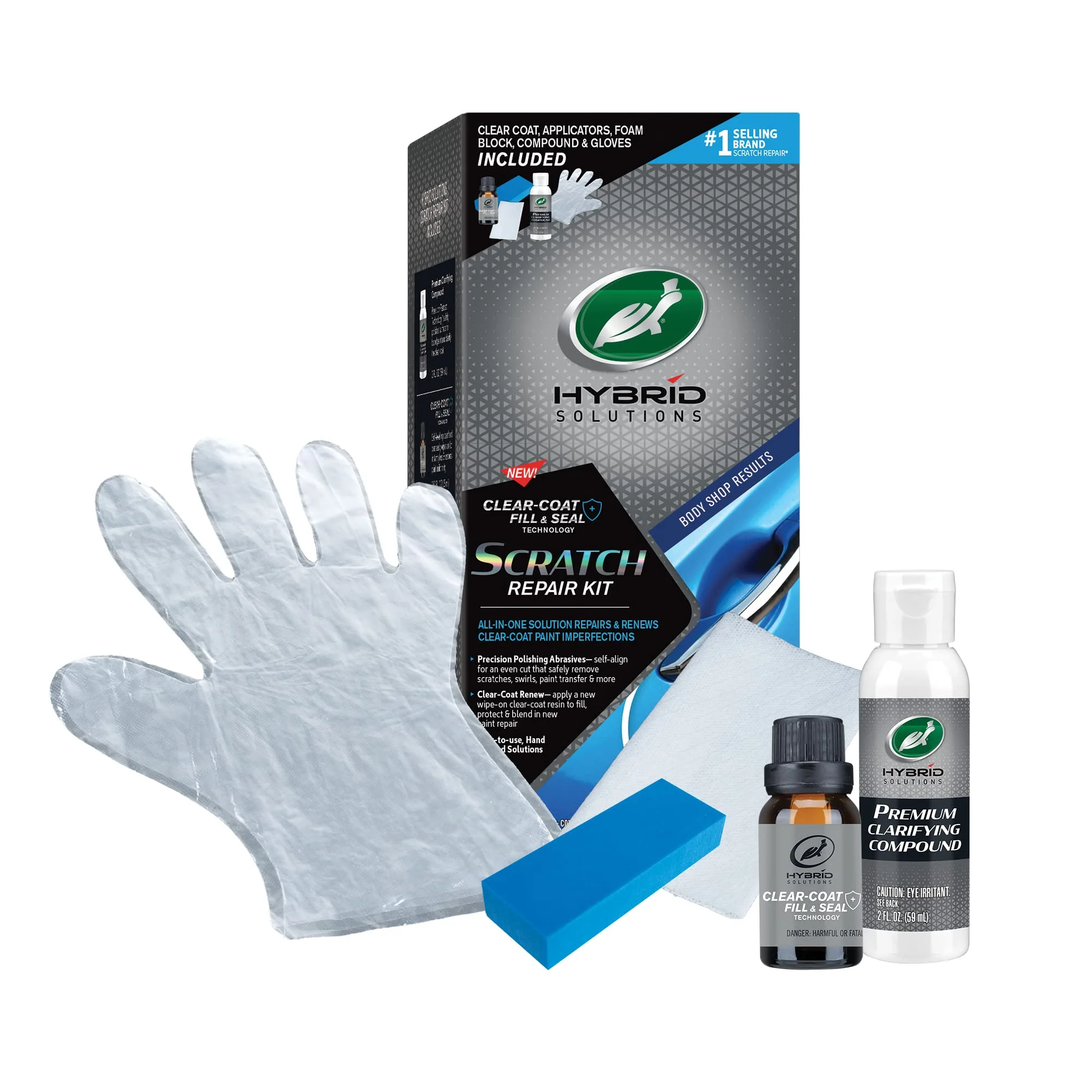 Turtle Wax 53836 Hybrid Solutions Scratch Repair Kit – Car Scratch Remover & Restorer