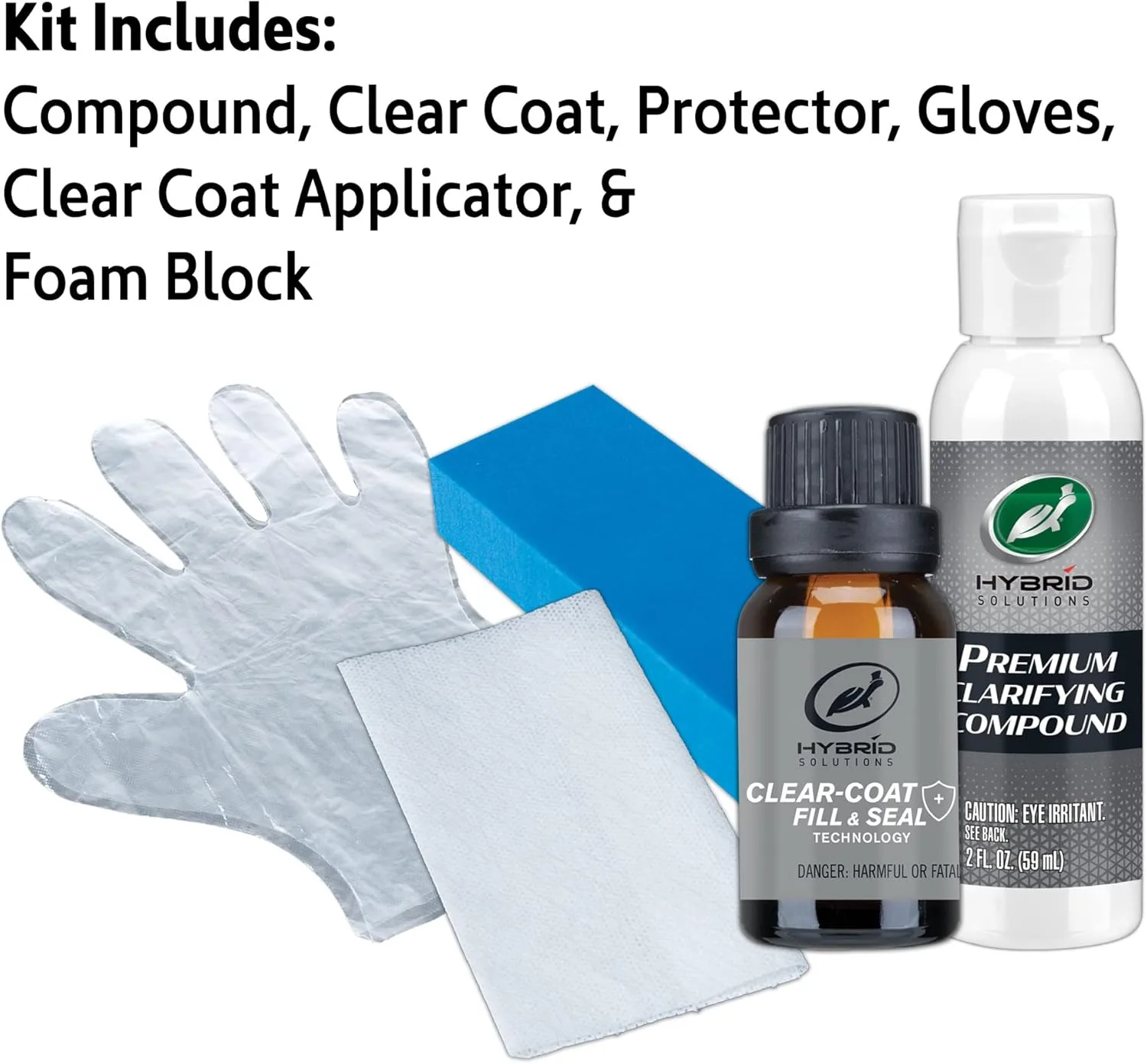 Turtle Wax 53836 Hybrid Solutions Scratch Repair Kit – Car Scratch Remover & Restorer