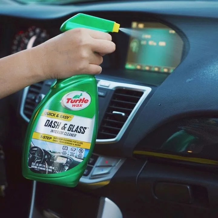 Turtle Wax T-930 Dash & Glass Protectant with Foaming Trigger, 23 fl oz