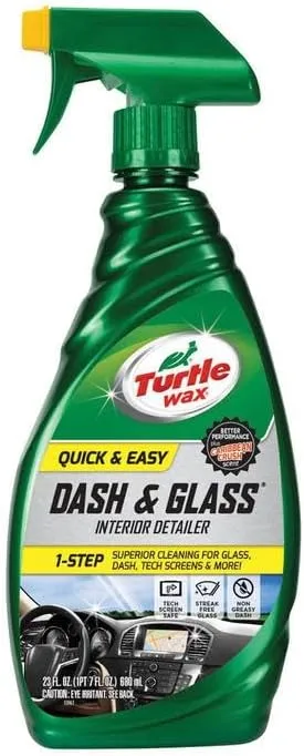 Turtle Wax T-930 Dash & Glass Protectant with Foaming Trigger, 23 fl oz