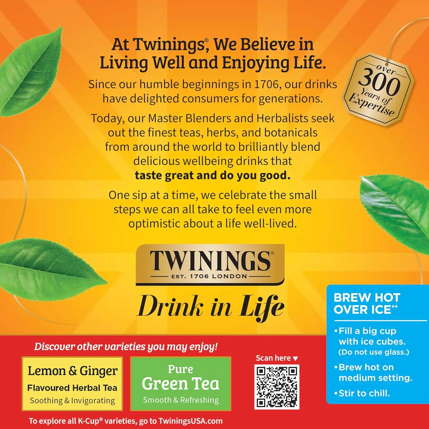 TWININGS Black Tea K-Cup Pods for Keurig, 24 Count