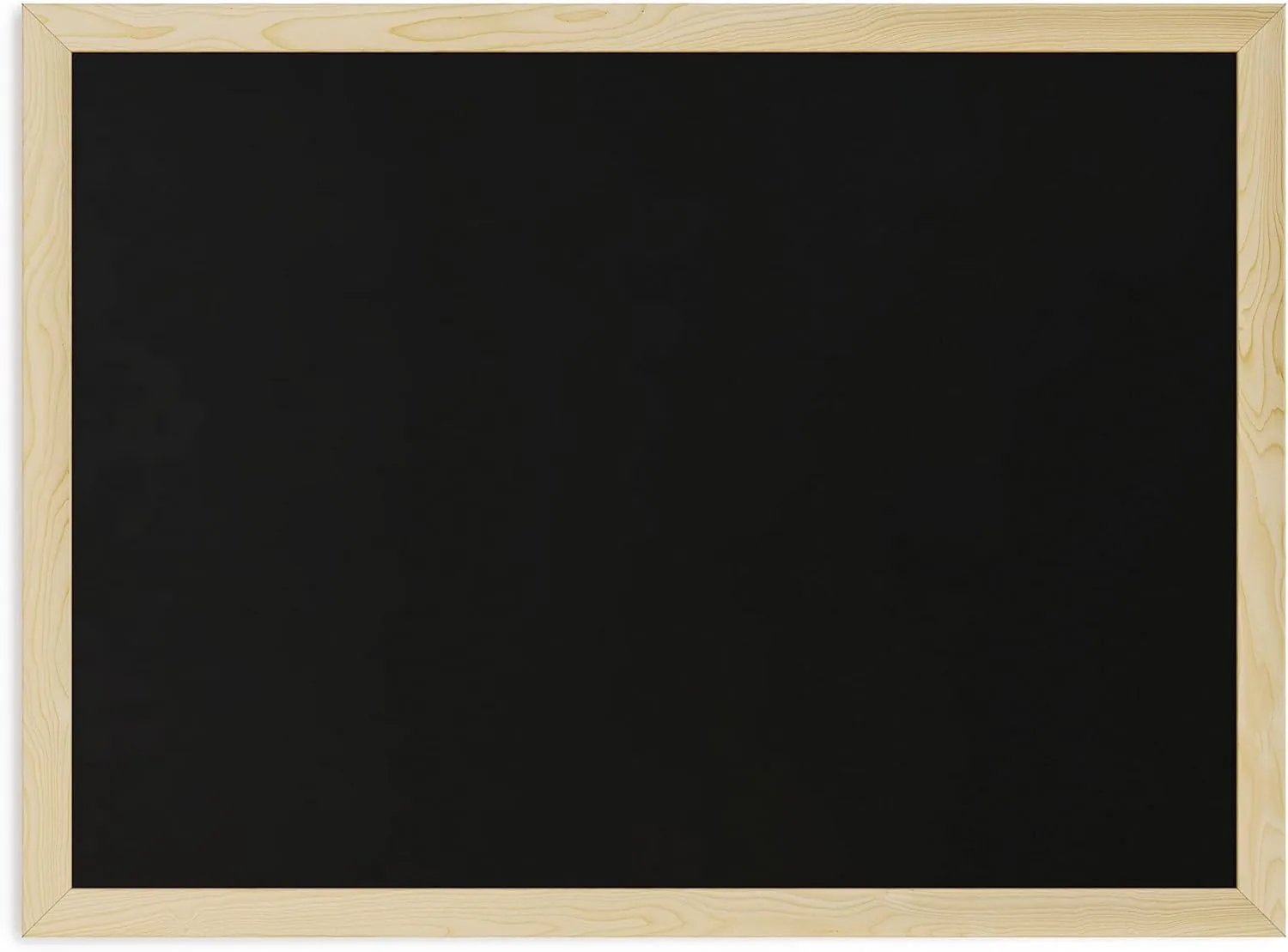 U Brands Chalkboard, 24in X 18in, Birch Wood Frame, Actual Size 23in X 17in (310U00-01)