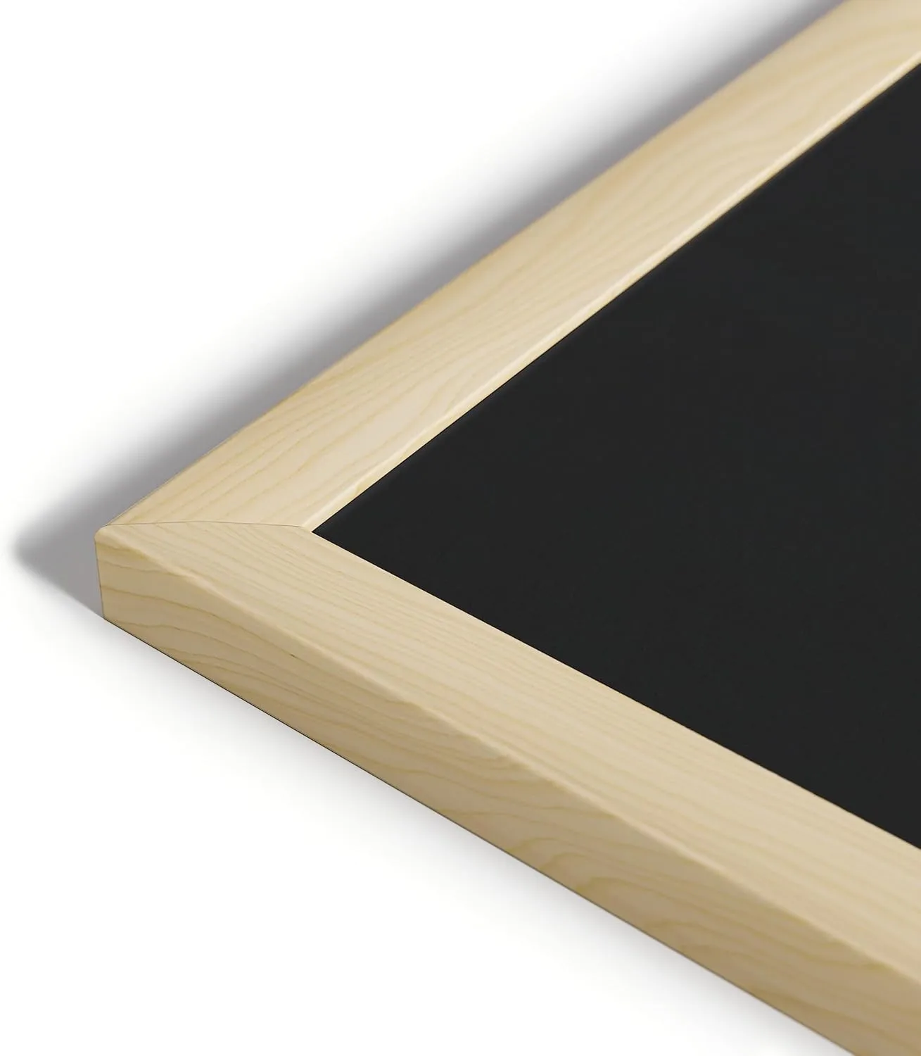 U Brands Chalkboard, 24in X 18in, Birch Wood Frame, Actual Size 23in X 17in (310U00-01)