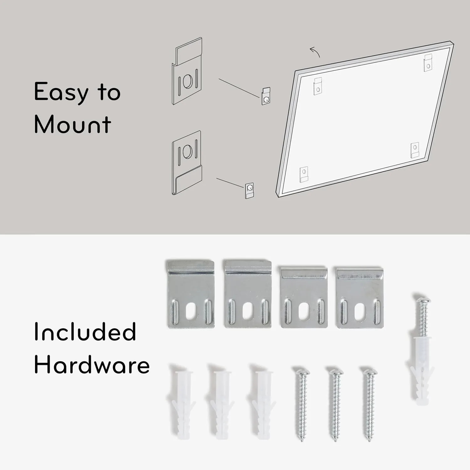 U BRANDS Magnetic Dry Erase Board, Silver Aluminum Frame
