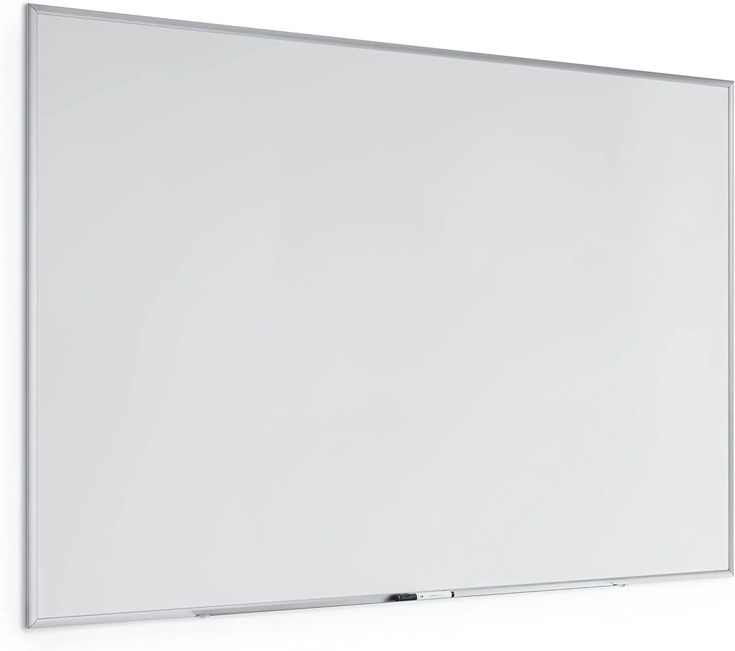 U BRANDS Magnetic Dry Erase Board, Silver Aluminum Frame
