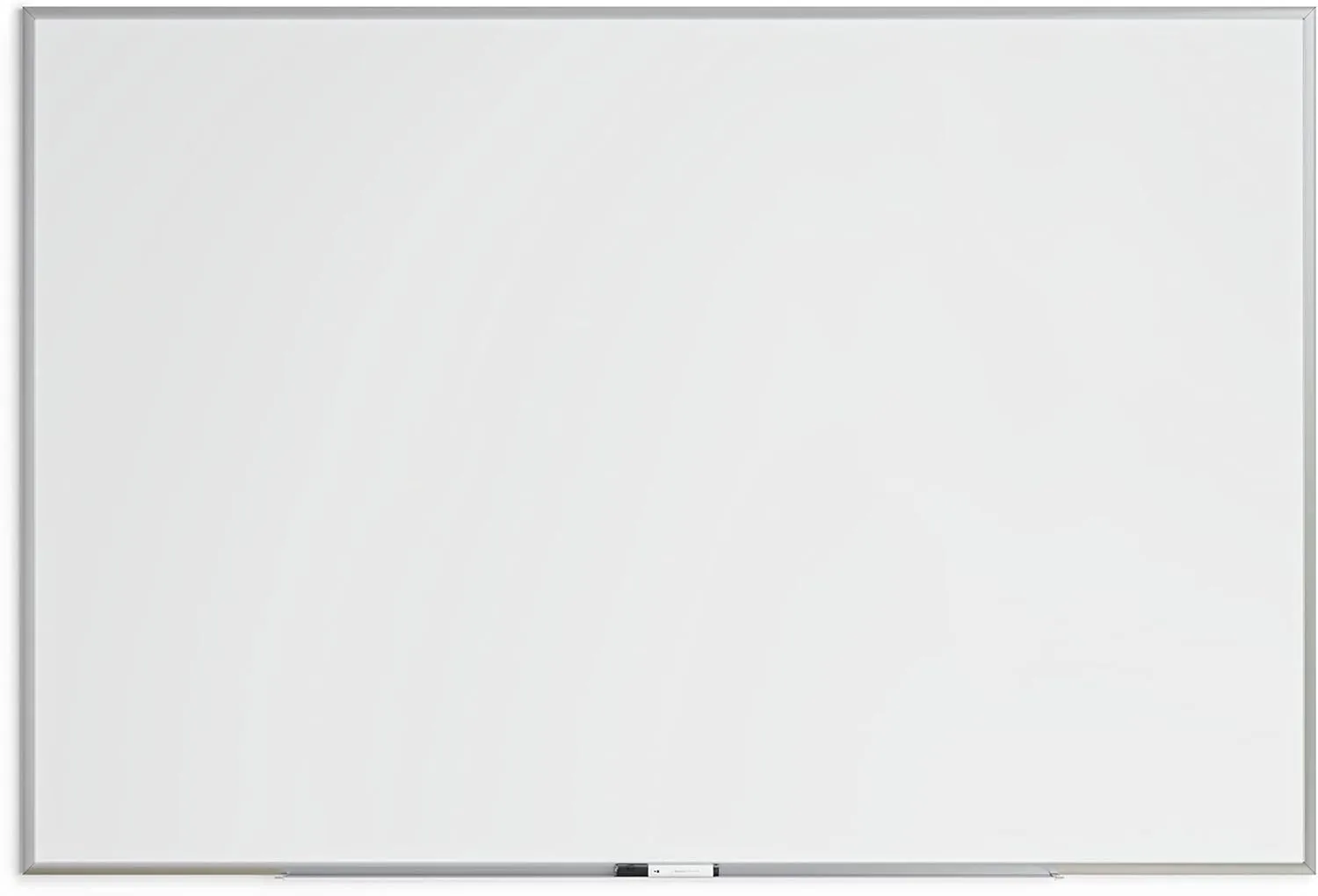 U BRANDS Magnetic Dry Erase Board, Silver Aluminum Frame