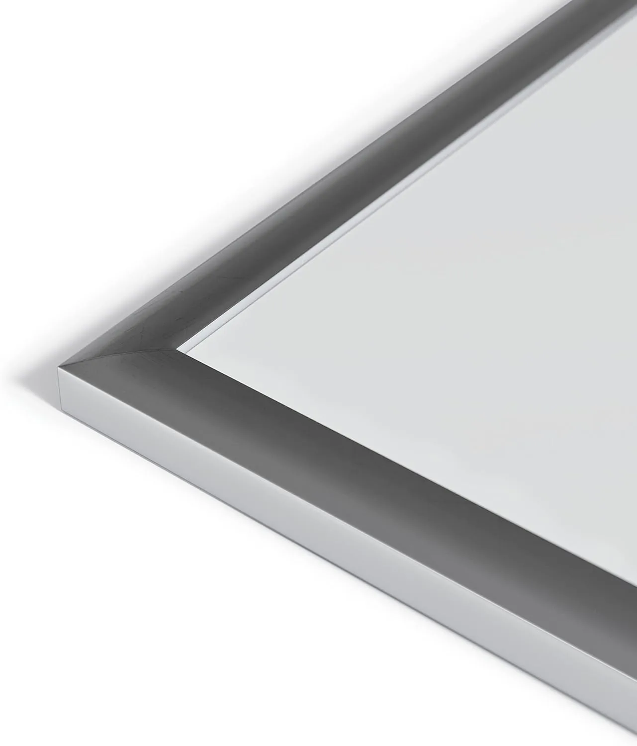U BRANDS Magnetic Dry Erase Board, Silver Aluminum Frame