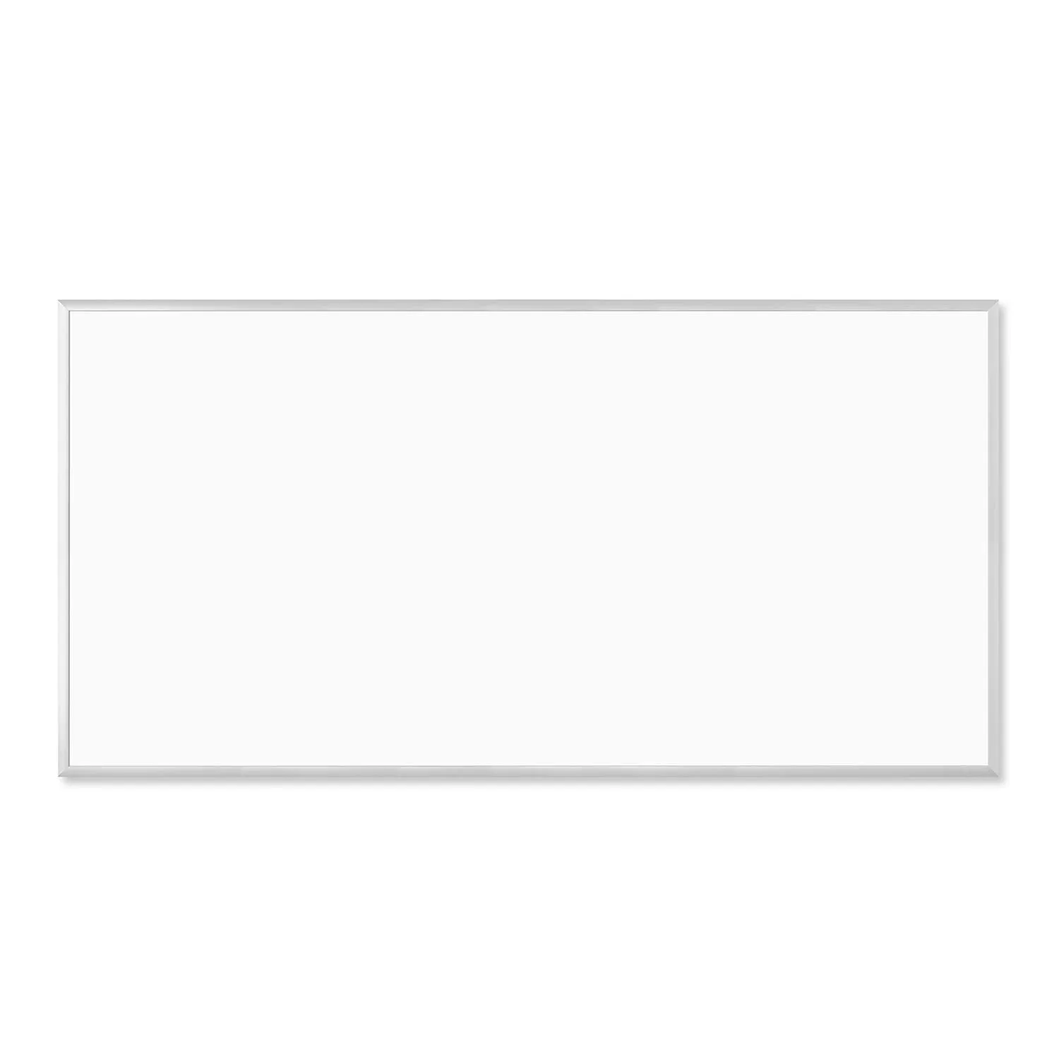 U Brands Magnetic Dry-Erase Board, 96in X 48in, Silver Aluminum Frame, Actual Size 95in X 47in (2891U00-01)